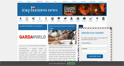 Desktop Screenshot of iraq-businessnews.com