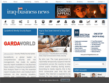 Tablet Screenshot of iraq-businessnews.com